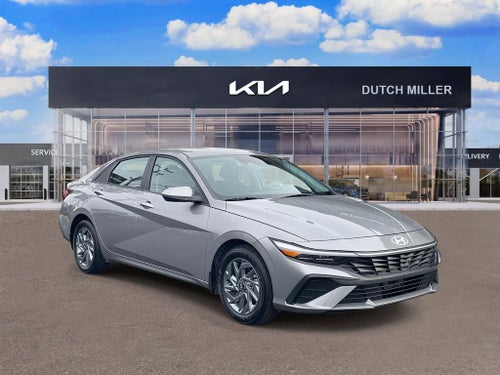 2024 Hyundai Elantra HEV Blue