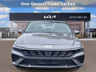 2024 Hyundai Elantra HEV Blue