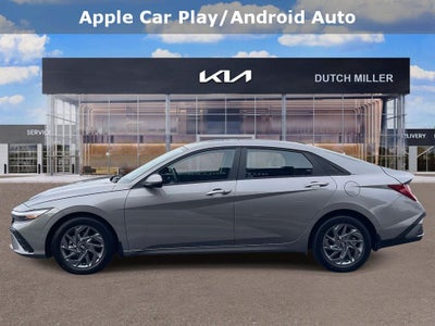 2024 Hyundai Elantra HEV Blue