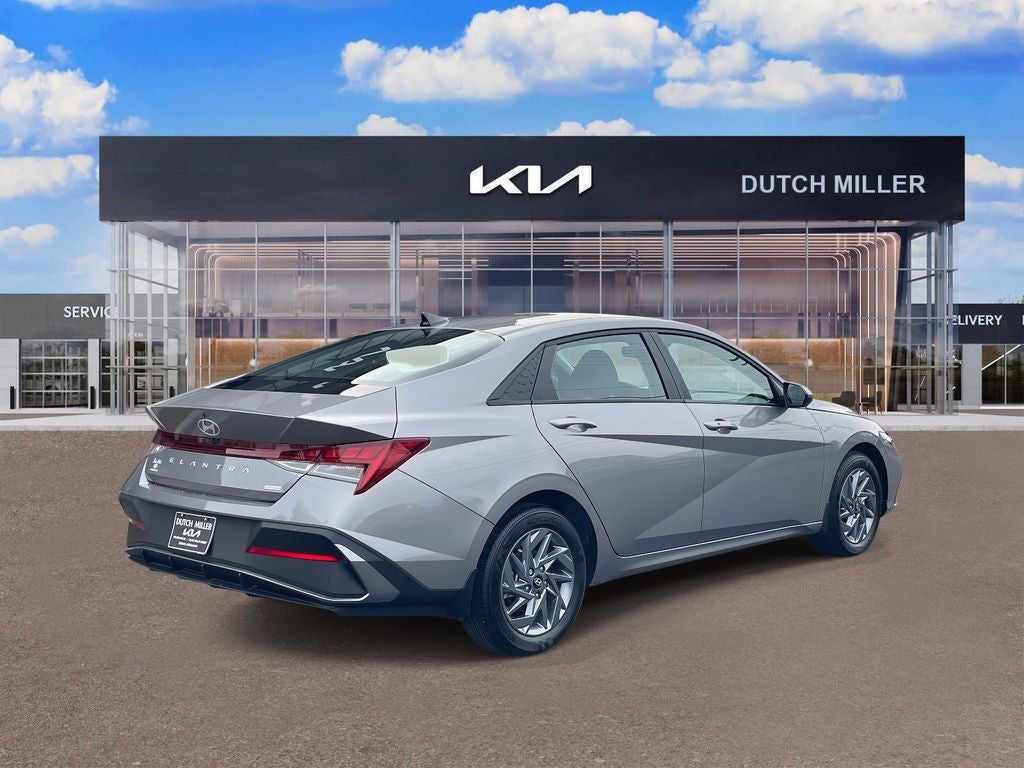 2024 Hyundai Elantra HEV Blue