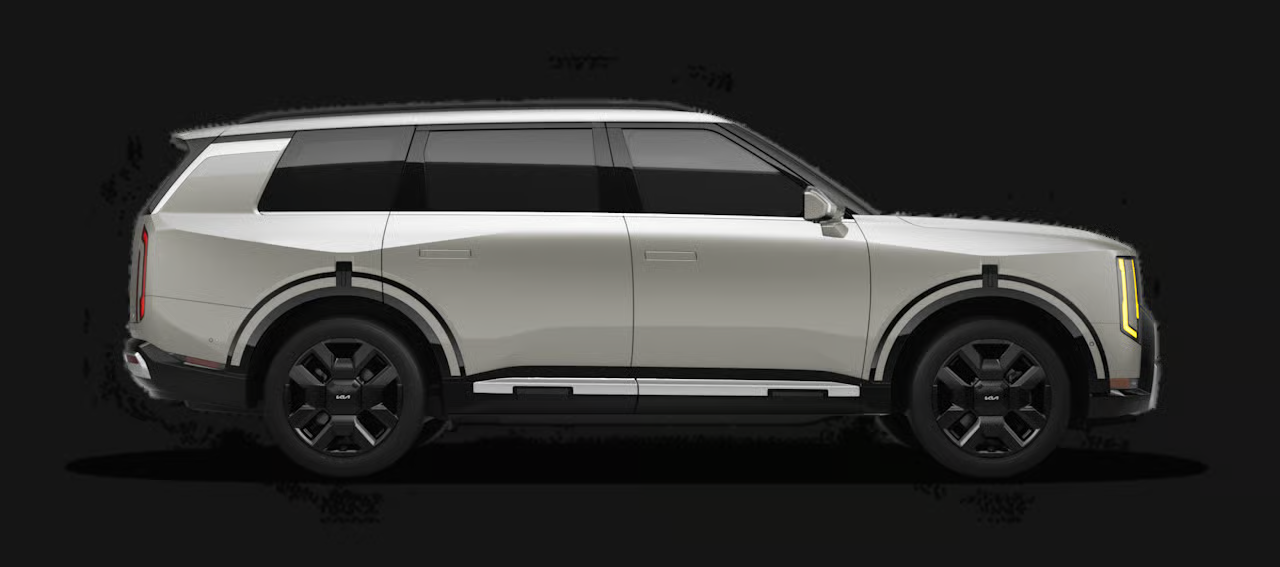 White Kia Telluride