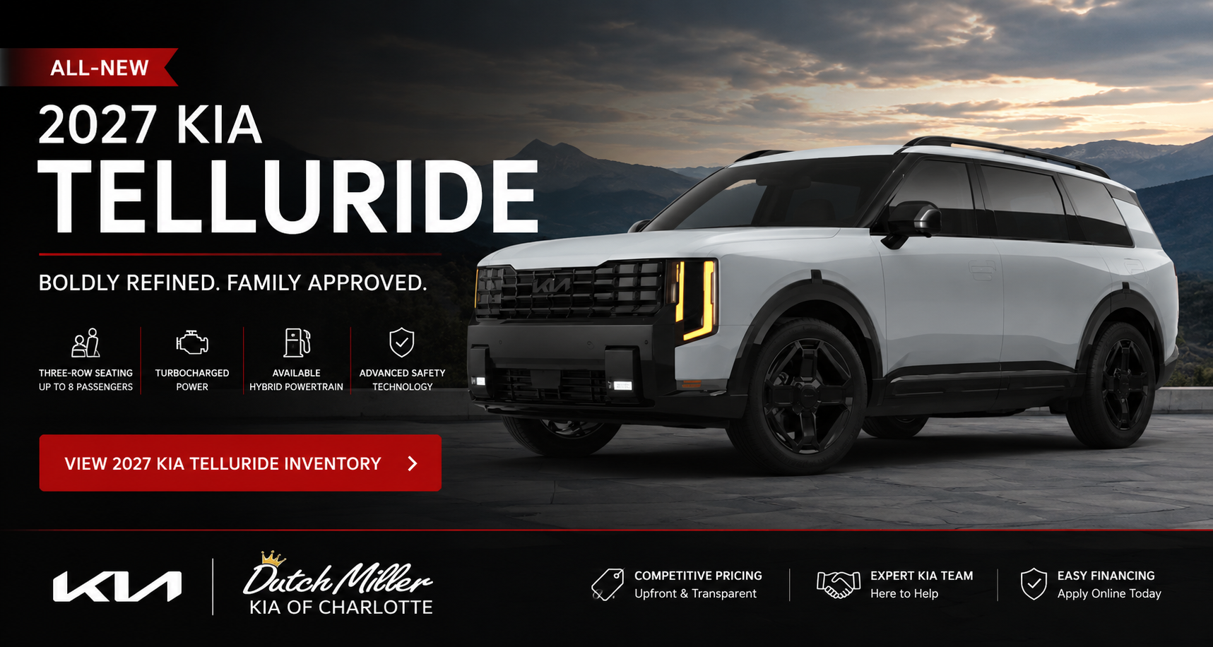 2027 Kia Telluride for sale at Dutch Miller Kia of Charlotte