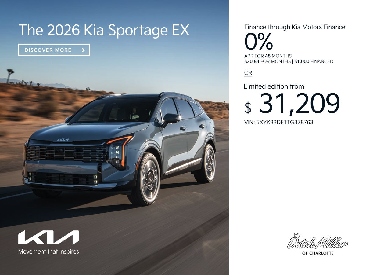 2026 KIA SPORTAGE EX OFFER