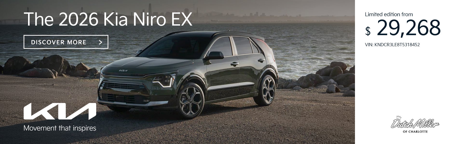 2026 KIA NIRO EX PURCHASE OFFER 