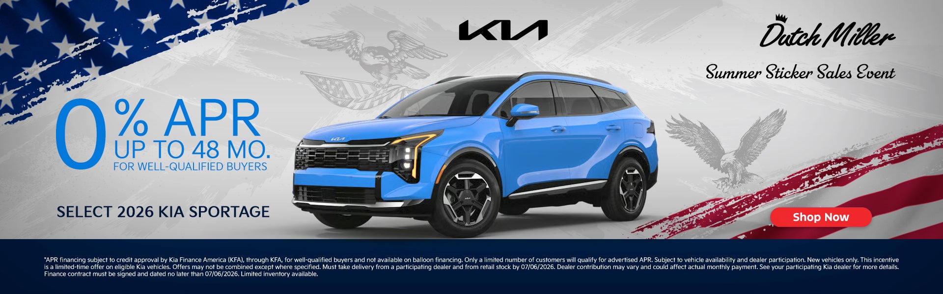 Sportage July 4th