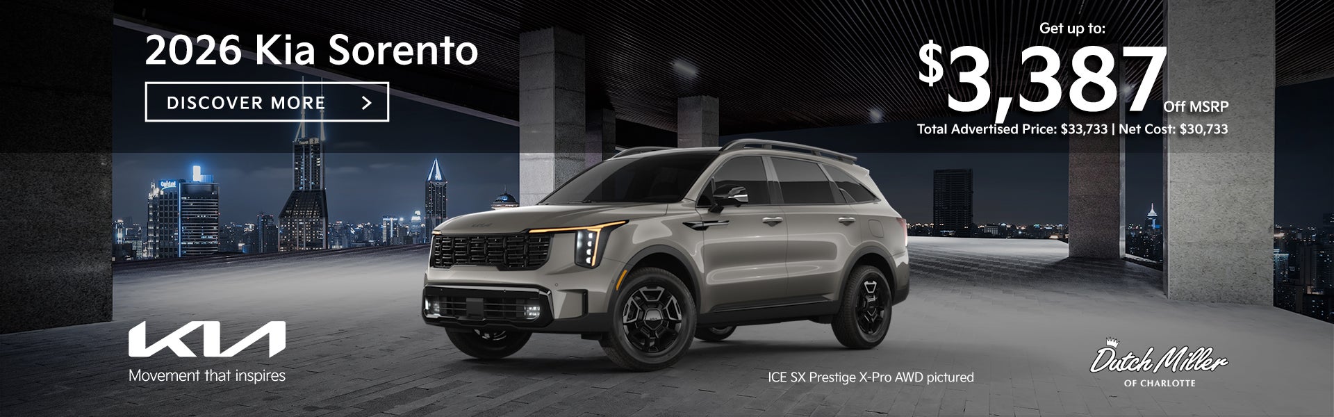 Sorento Labor Day Discount Offer