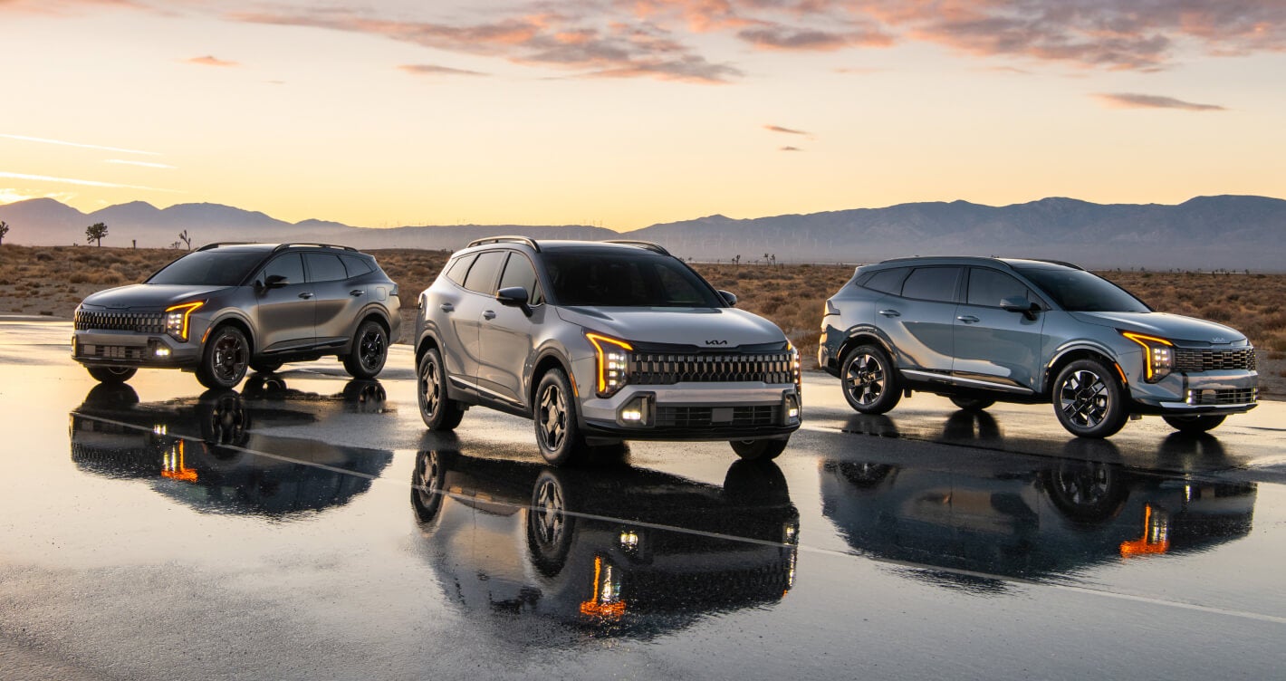 Kia Sportage Hybrid Comes in Three Compelling Trim Levels