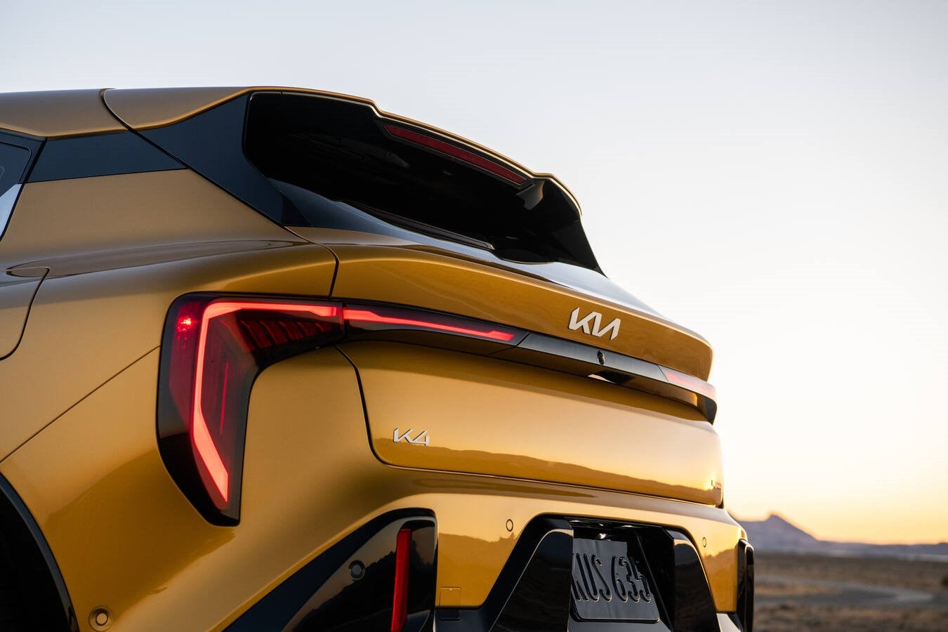 Kia K4 Hatchback rear exterior view