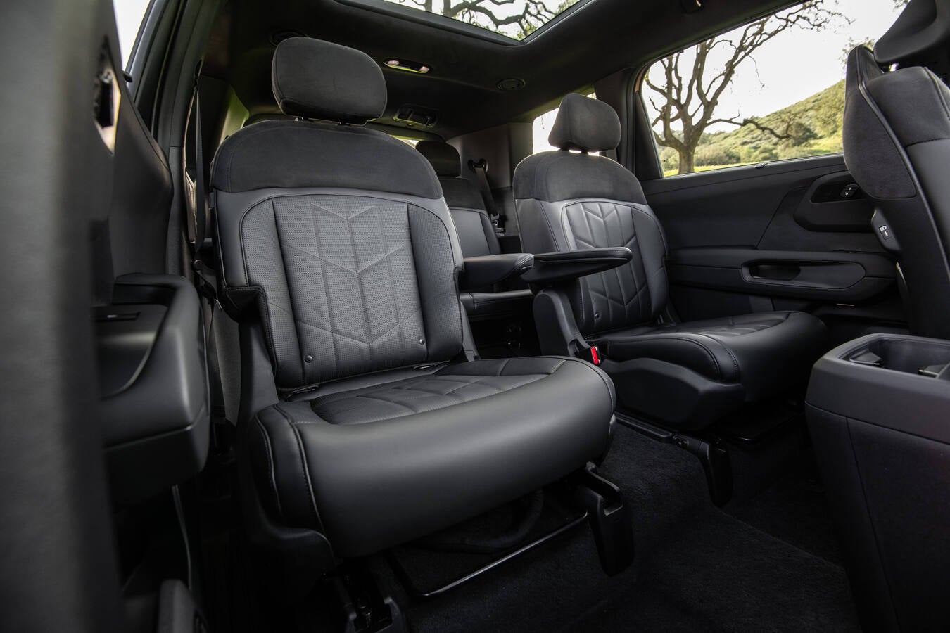 Second-row seating in the 2027 Kia Telluride