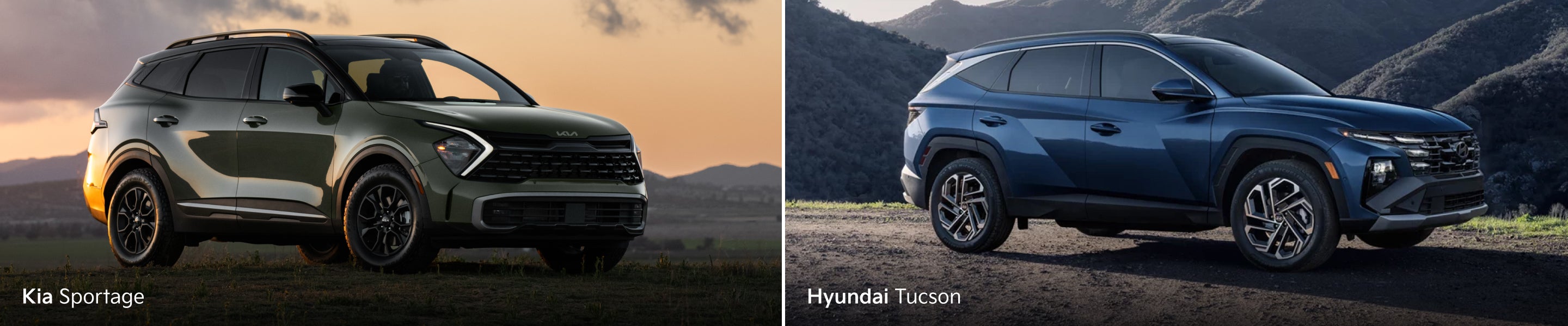 2025 Kia Sportage Vs. 2025 Hyundai Tucson