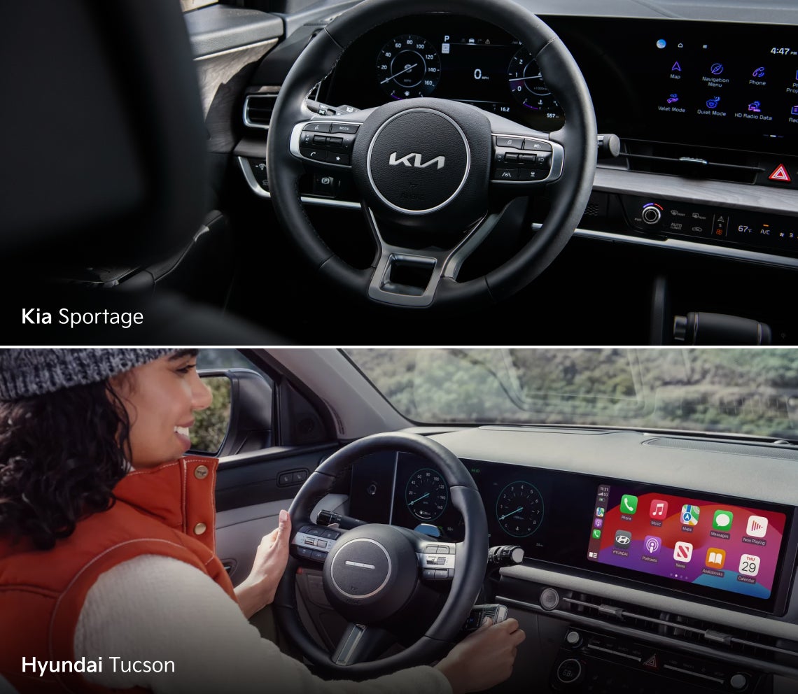 Kia Sportage vs. Hyundai Tucson Reliability & Safety