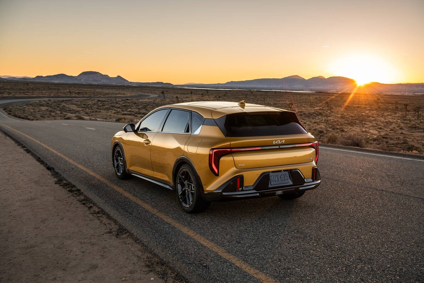 Kia K4 Hatchback cargo-friendly rear design